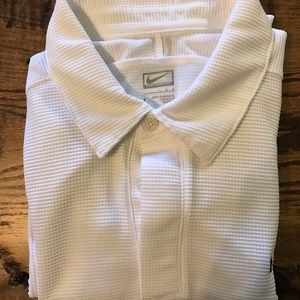 Nike Performance Men’s Large white polo shirt